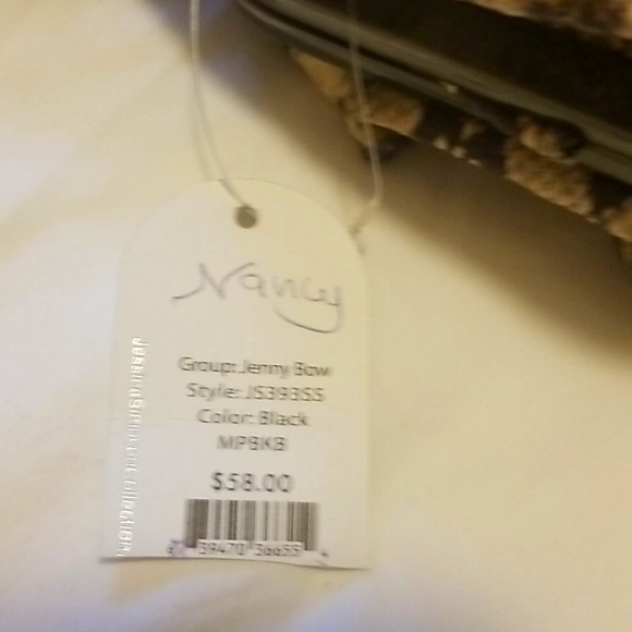 Jessica Simpson Lizard Print Bow Wristlet - Picture 2 of 6